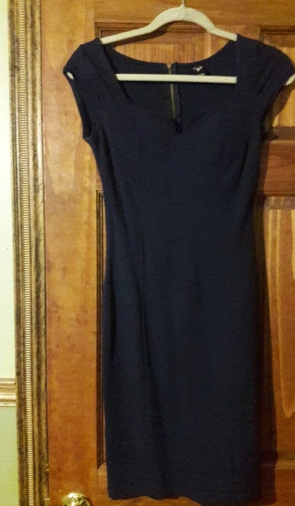 Navy mini dress